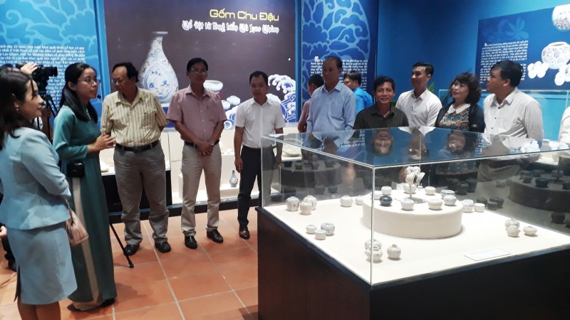 Hội An tổ chức tiếp nhận và khai trương phòng trưng bày “Gốm Chu Đậu – cổ vật từ lòng biển Cù Lao Chàm”