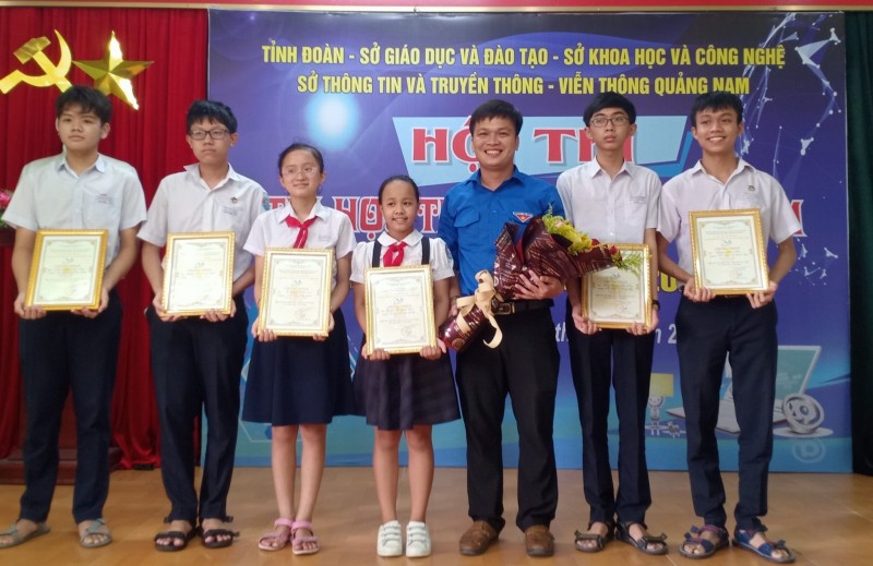 Hội An đạt giải Nhất toàn đoàn Hội thi Tin học trẻ tỉnh Quảng Nam lần thứ 24