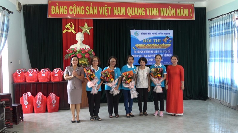 Phụ nữ phường Minh An tổ chức hội thi “Rung chuông vàng”