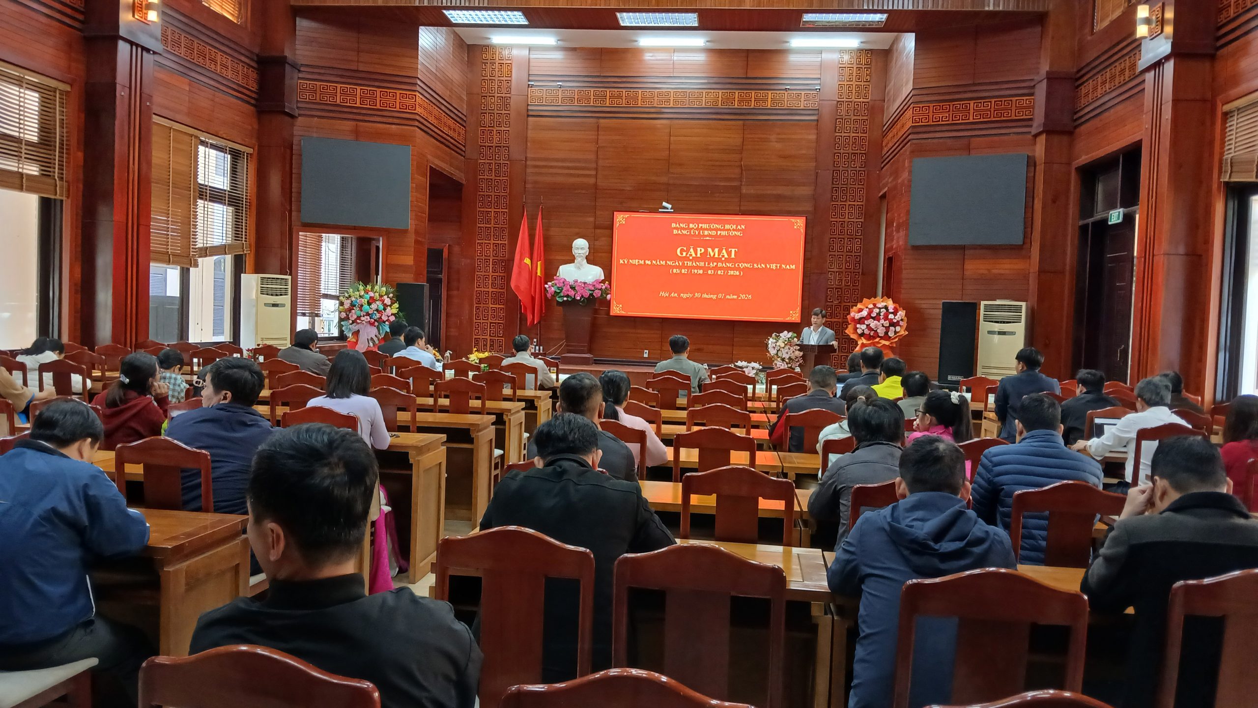 Phường Hội An tổ chức gặp mặt kỷ niệm 96 năm Ngày thành lập Đảng Cộng sản Việt Nam (03/02/1930 – 03/02/2026)