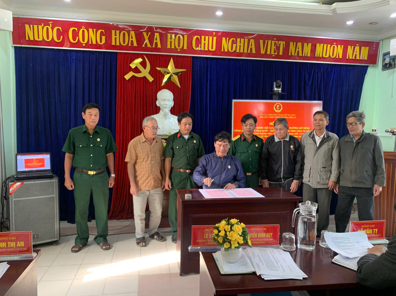 Hội Cựu chiến binh phường Hội An phát động và ký kết giao ước thi đua “Cựu chiến binh gương mẫu” năm 2026