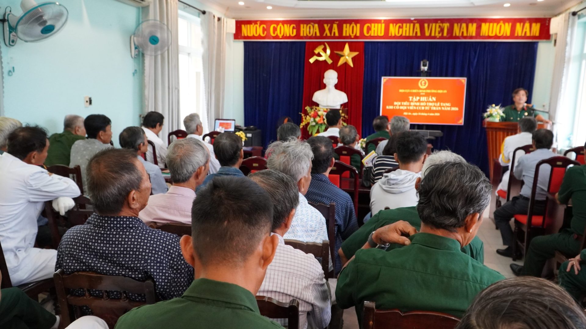 Hội CCB phường Hội An khai mạc tập huấn đội tiêu binh năm 2026