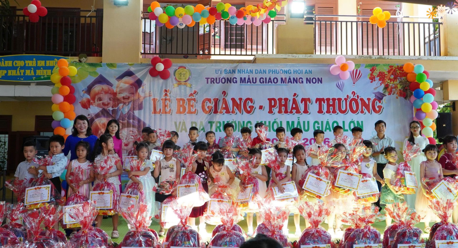 Trường Mẫu giáo Măng Non tổ chức Lễ bế giảng năm học 2025 – 2026