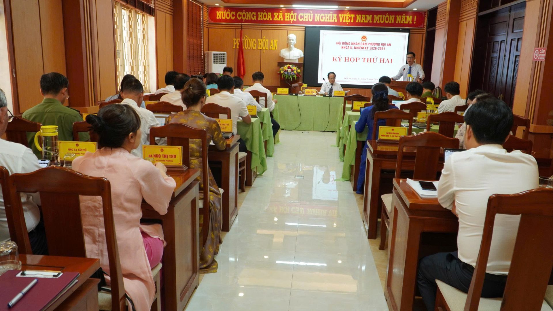 HĐND phường Hội An tổ chức kỳ họp thứ hai khóa II, nhiệm kỳ 2026-2031