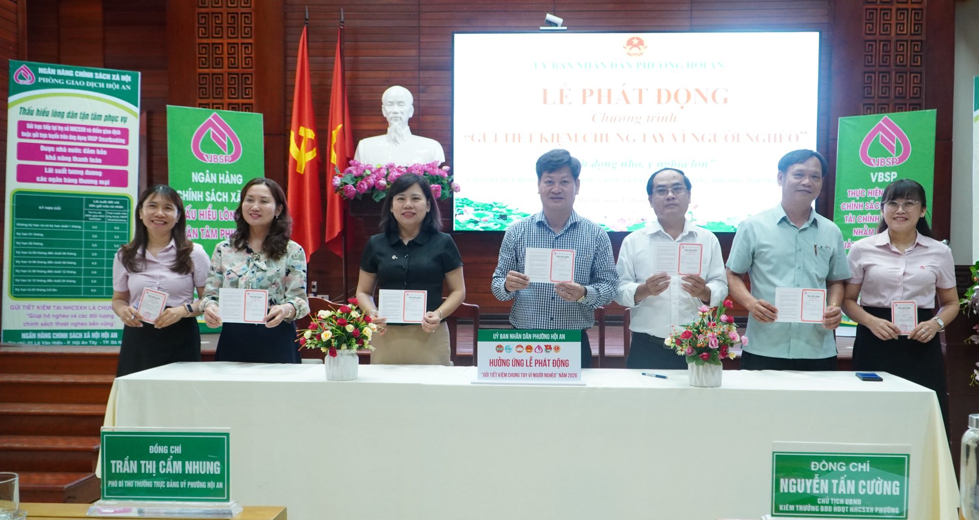 Phường Hội An phát động chương trình “Gửi tiết kiệm chung tay vì người nghèo”
