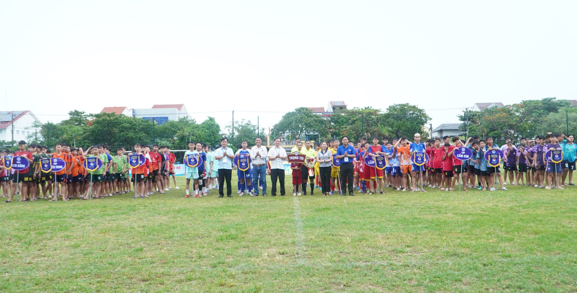 Khai mạc Giải Bóng đá Thiếu niên phường Hội An năm 2026