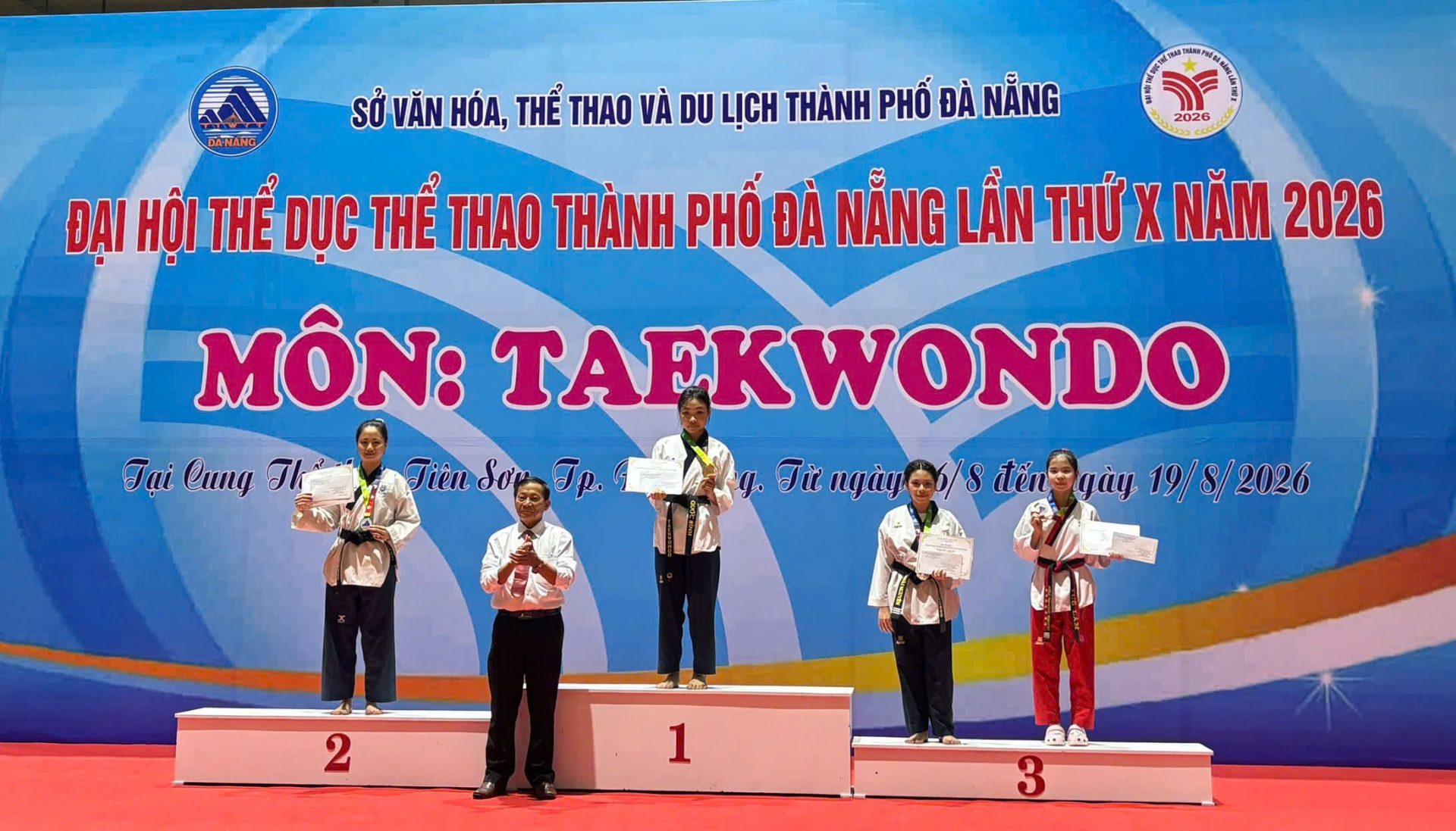 Giải Teakwondo Đại hội Thể dục thể thao TP. Đà Nẵng lần thứ X: Phường Hội An đoạt 2 HCV, 1 HCB và 2 HCĐ