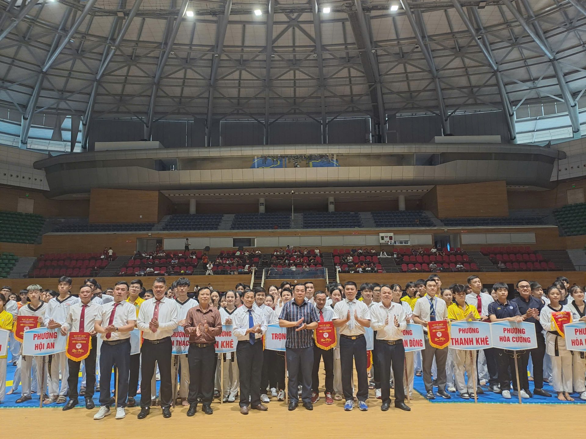 7 VĐV Teakwondo phường Hội An tham gia Đại hội Thể dục thể thao TP Đà Nẵng lần thứ X