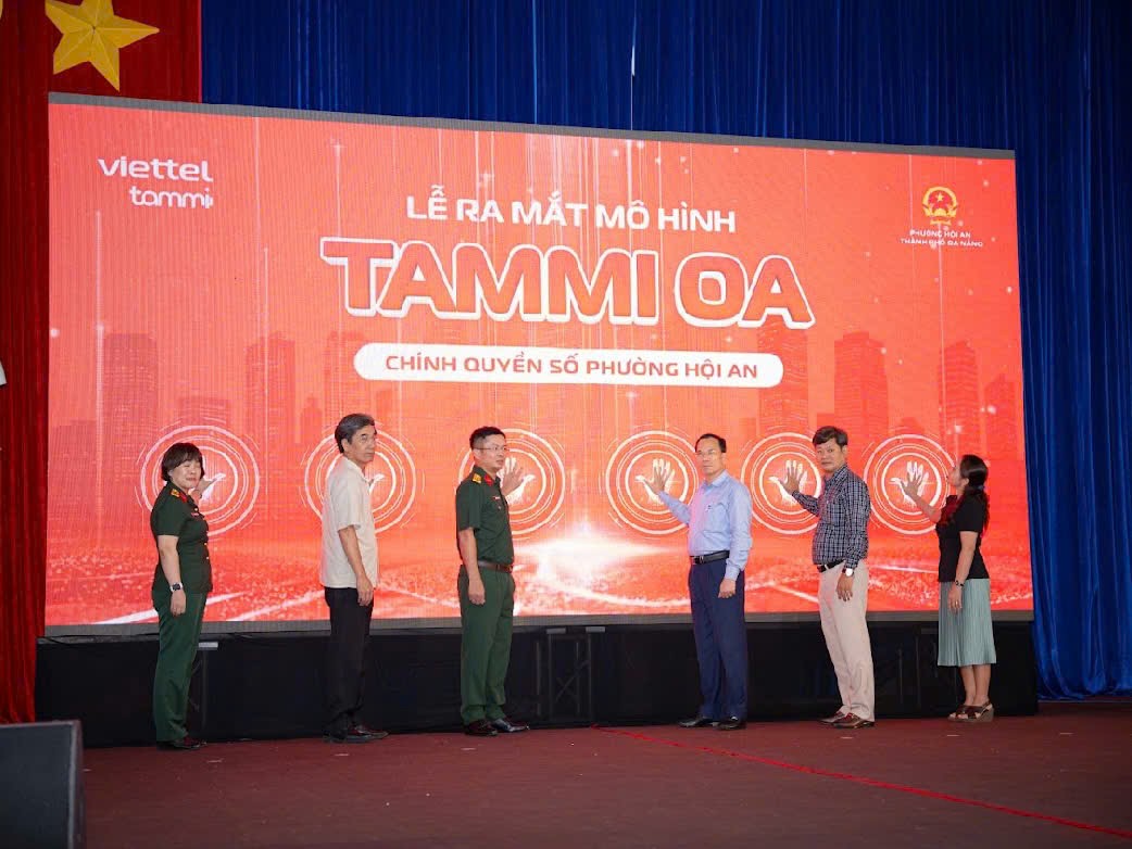 Phường Hội An ra mắt mô hình Tammi OA Chính quyền số