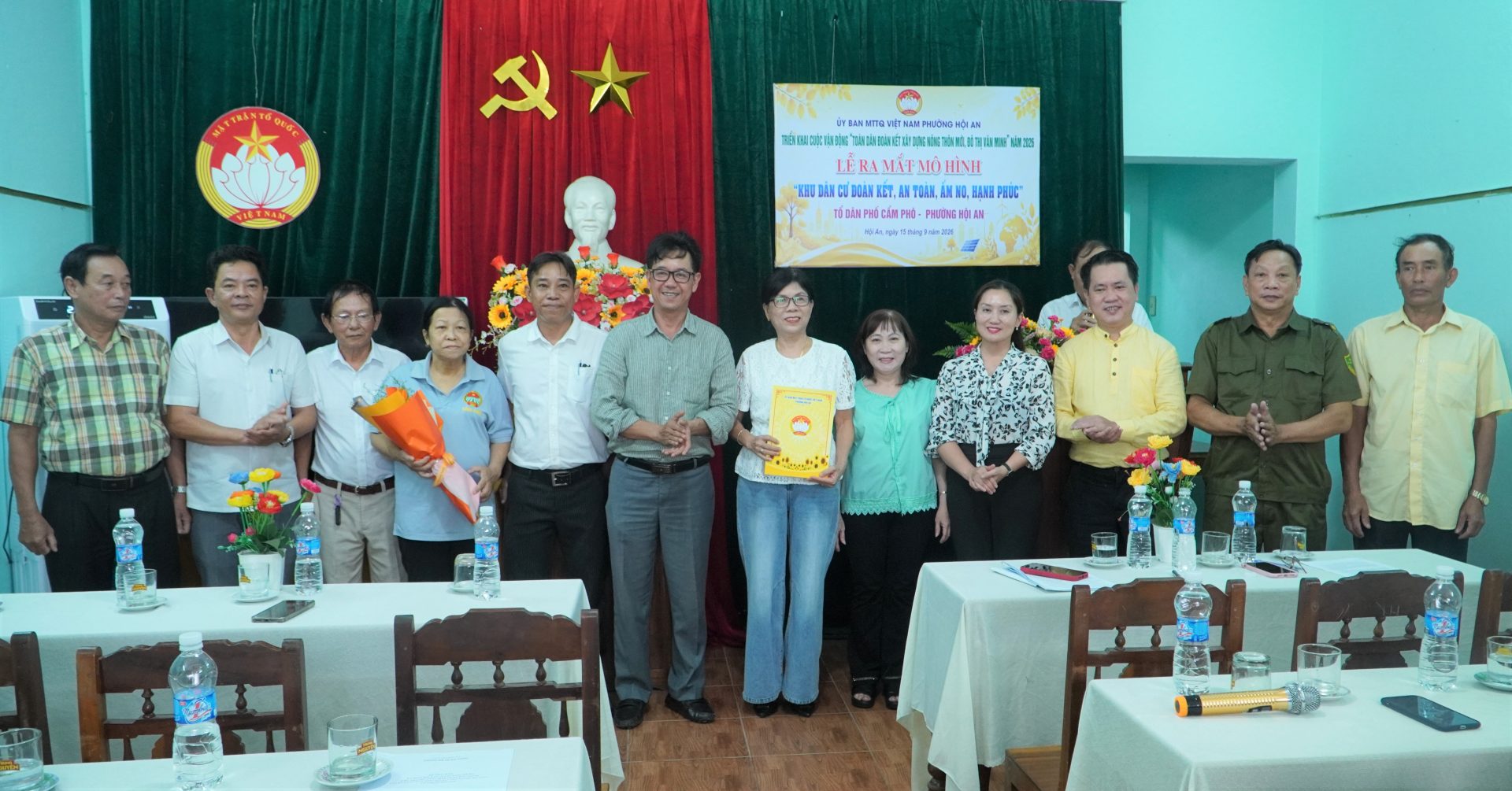 MTTQ Việt Nam phường Hội An ra mắt mô hình “Khu dân cư đoàn kết, an toàn, ấm no, hạnh phúc”