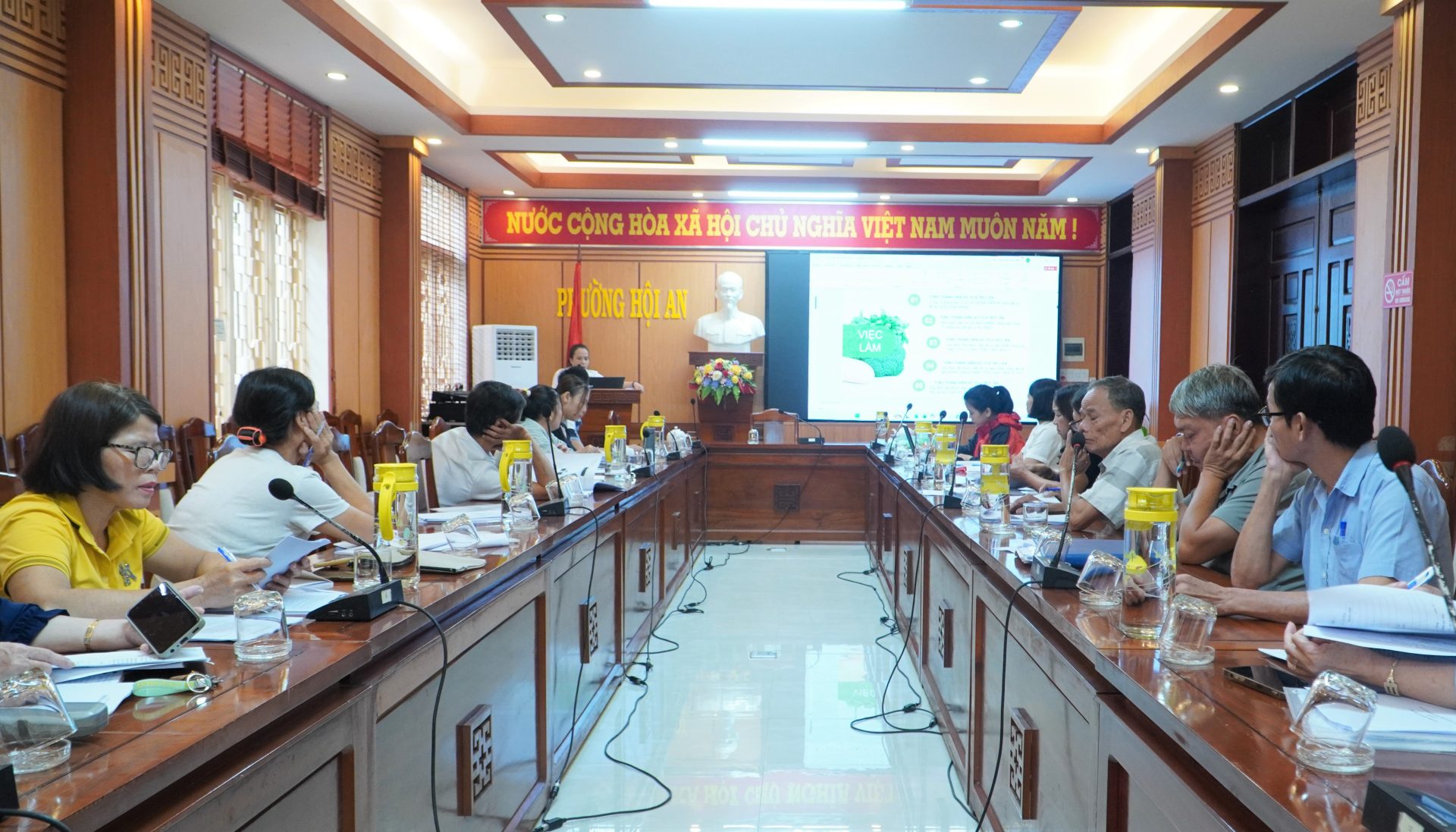 Phường Hội An tập huấn nghiệp vụ điều tra và ứng dụng công nghệ thông tin