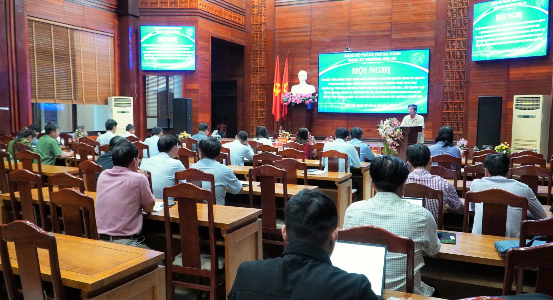 Phường Hội An sơ kết 9 tháng thực hiện Nghị quyết 57-NQ/TW, Quyết định 204-QĐ/TW