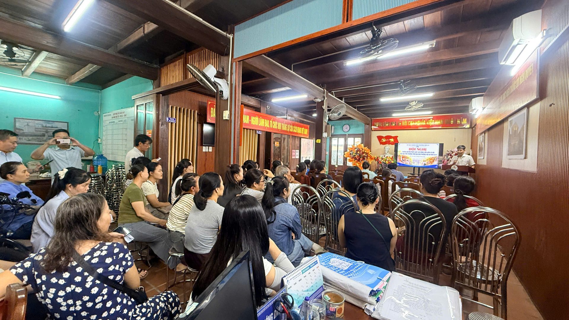 Phường Hội An tập huấn phátp luật lao động và bảo hiểm xã hội