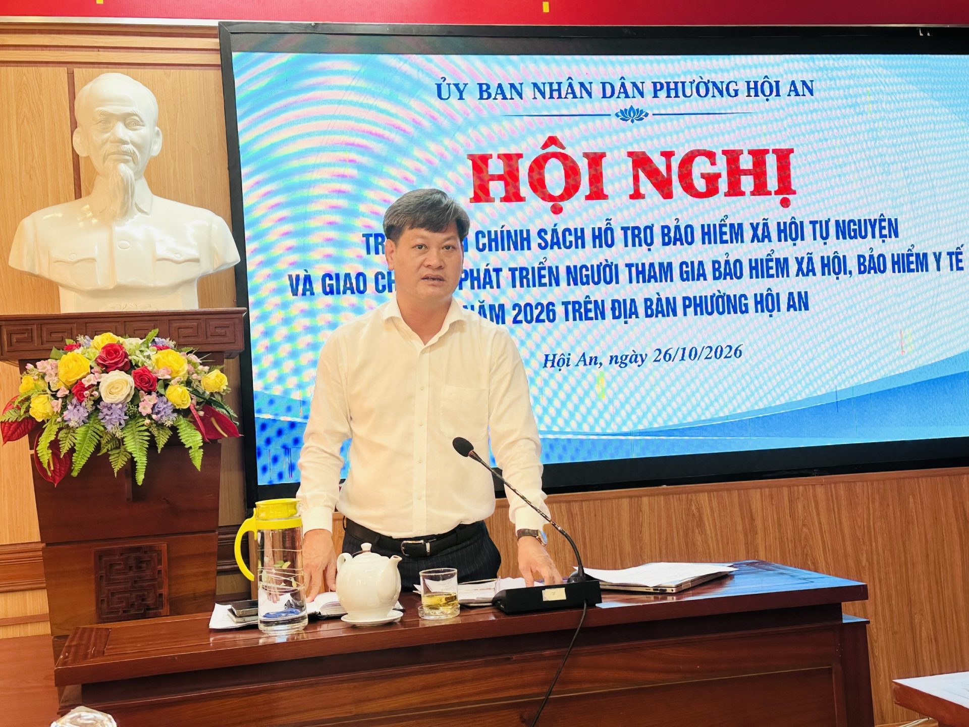 Phường Hội An triển khai chính sách hỗ trợ người dân tham gia BHXH, BHYT