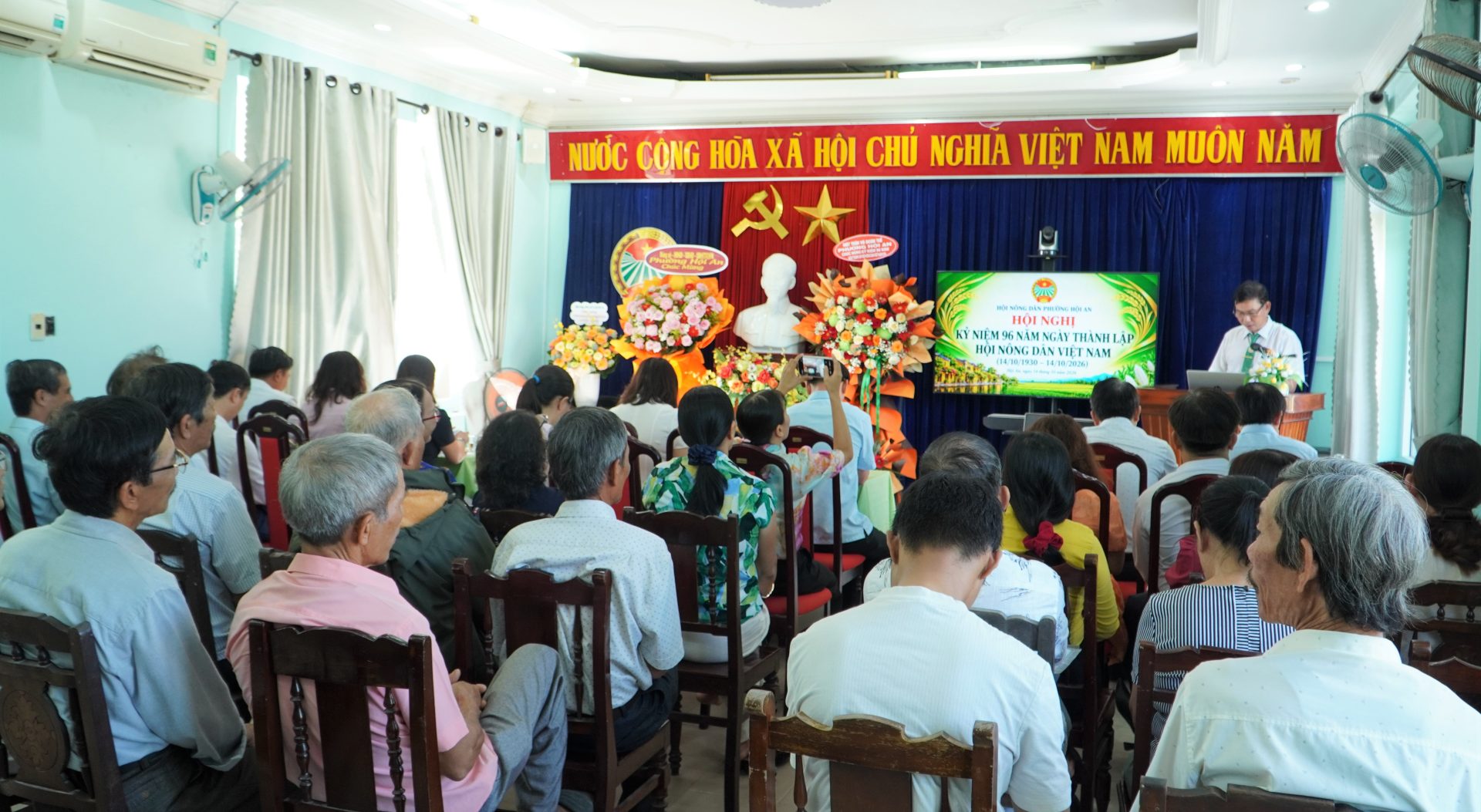 Phường Hội An gặp mặt kỷ niệm 96 năm Ngày thành lập Hội Nông dân Việt Nam