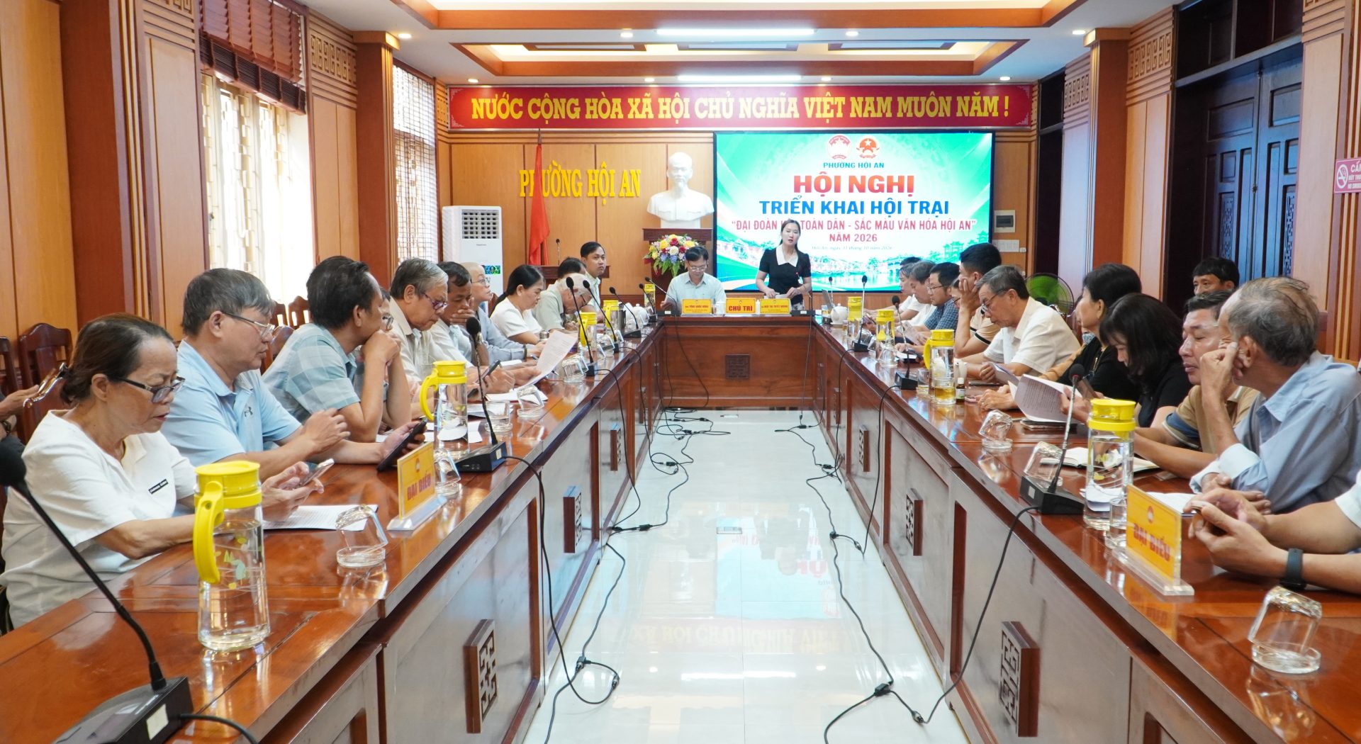 Ủy ban MTTQ Việt Nam phường Hội An triển khai kế hoạch tổ chức Hội trại “Đại đoàn kết toàn dân – Sắc màu văn hóa Hội An” năm 2026